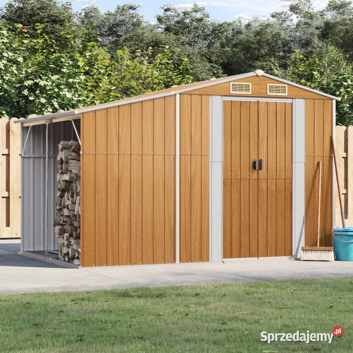 vidaXL Szopa ogrodowa jasny brąz 277x192 5x179 Warszawa