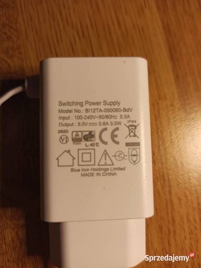 Zasilacz ładowarka szczoteczki do zębów 5V 05A podlaskie