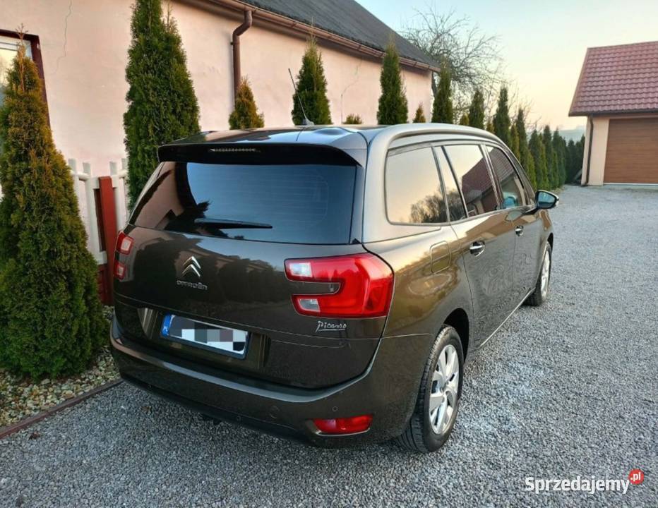 PIĘKNY CITROEN C4 GRAND PICASSO II 2014r16HDI7 łódzkie Radomsko
