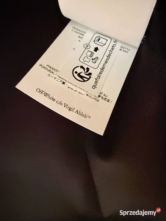 Tshirt OffWhite pasuje na S