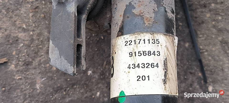 AMORTYZATOR LEWY PRZÓD OPEL ASTRA G 22171135 osobowe Lipno