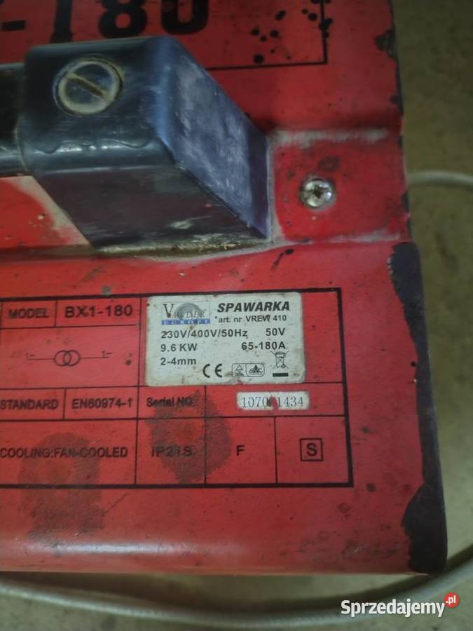 Spawarka transfomatorowa Jasło