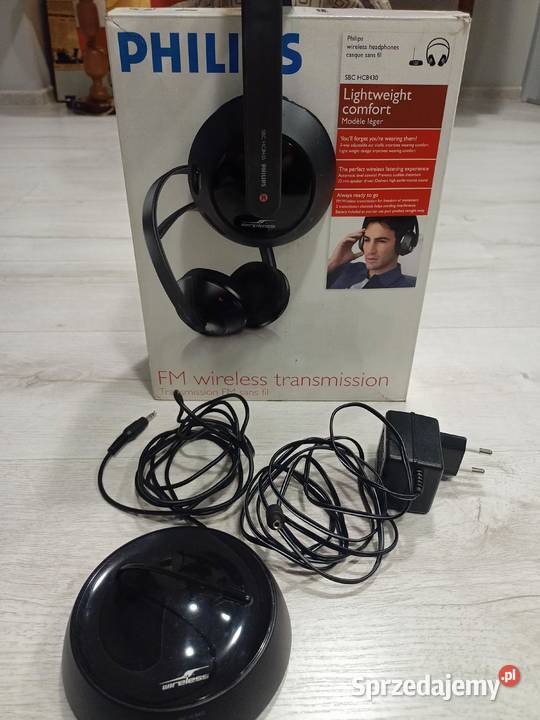 Słuchawki Bezprzewodowe Nauszne Philips Wireless Zabrze sprzedam