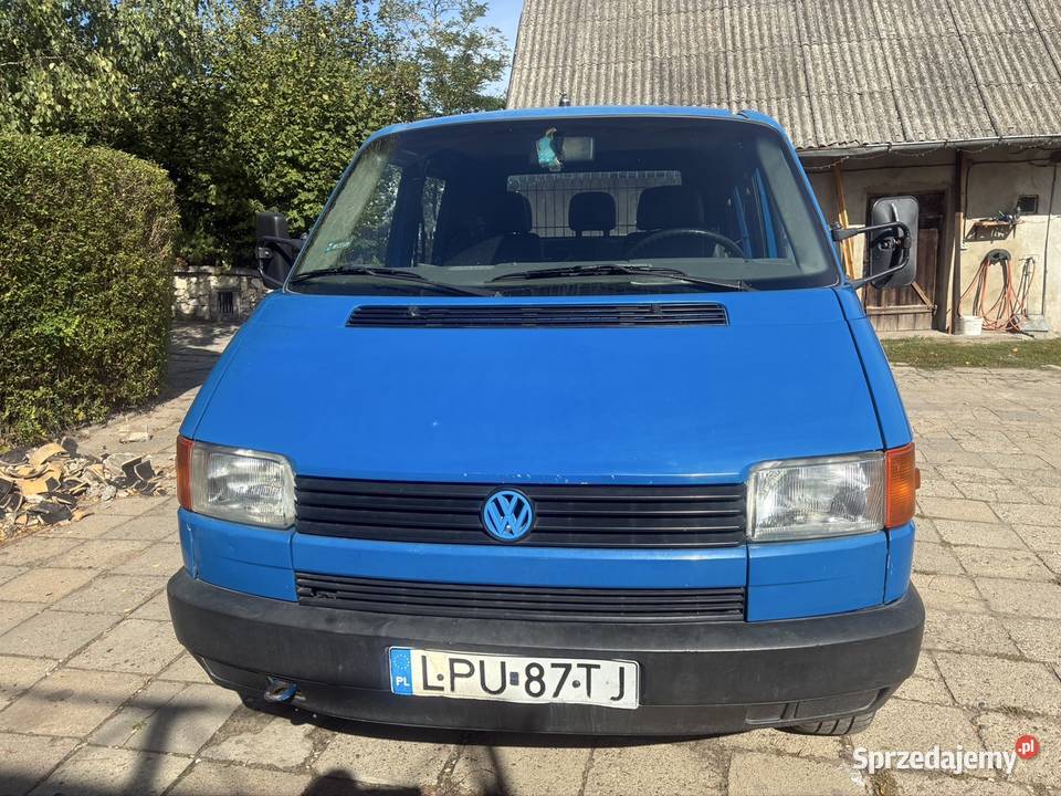 Vw T4 transporter doka 24D 1992 skóra Góra Puławska