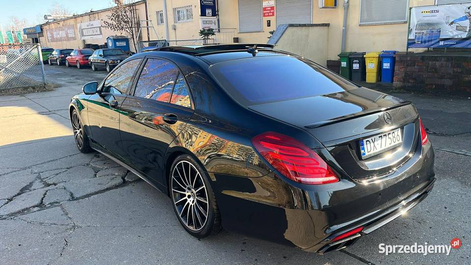 Mercedes S350D long pakiet AMG full wersja 4 dolnośląskie Wrocław