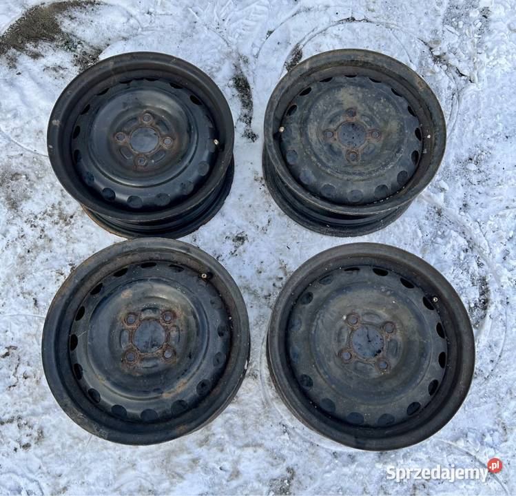 4 felgi stalowe 55 R14 4x100 OE 06A1HD0D Płock