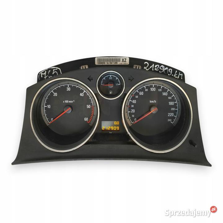 LICZNIK ZEGARY 13308999 XZ Opel Astra H Zafira B