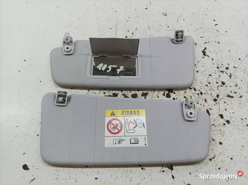 DASZKI PRZECIWSŁONECZNE PRAWY LEWY OSŁONA KPL