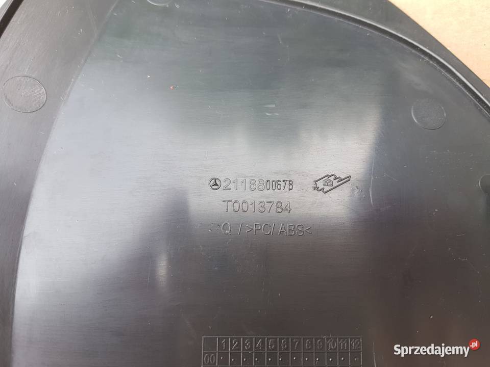 Mercedes W211 ZAŚLEPKA KONSOLI DESKI PRAWA 211 Gdańsk sprzedam