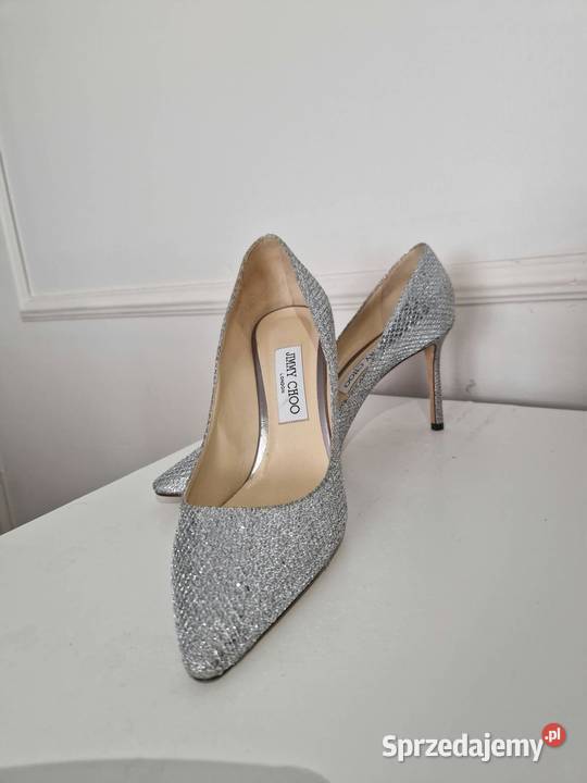 Szpilki Jimmy Choo 39 12 skóra Lasochów