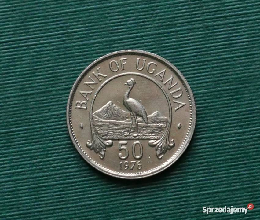 UGANDA 50 centów 1976r Gliwice