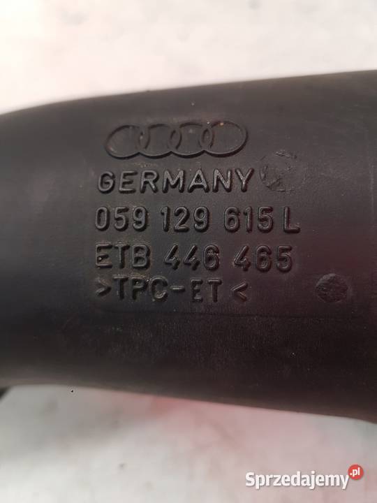 RURA SSĄCA POWIETRZA AUDI A6 C7 A7 059129615L 30 śląskie Przystajń