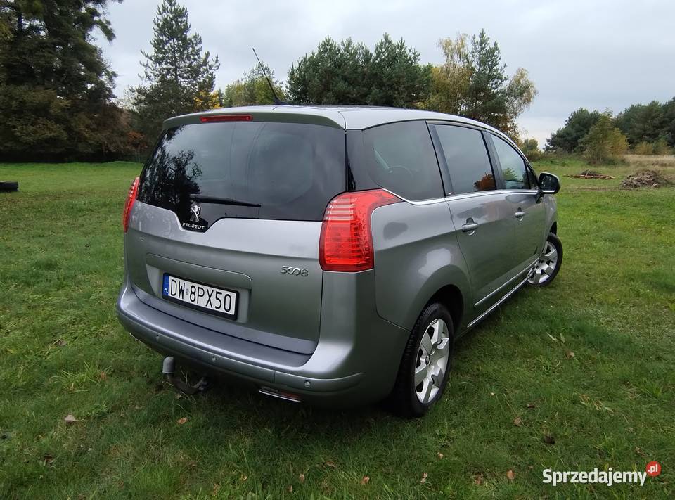 Peugeot 5008 Salon VAT23 Świetny stan oszczędny Motoryzacja Roszkowice sprzedam