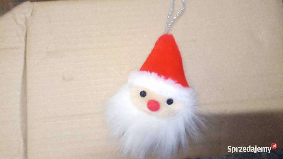 Mikołaj ozdoba na choinkę