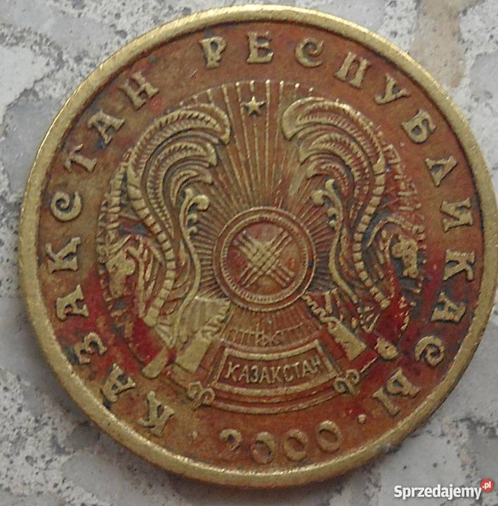 KAZACHSTAN10 TENGE2000 r mazowieckie sprzedam
