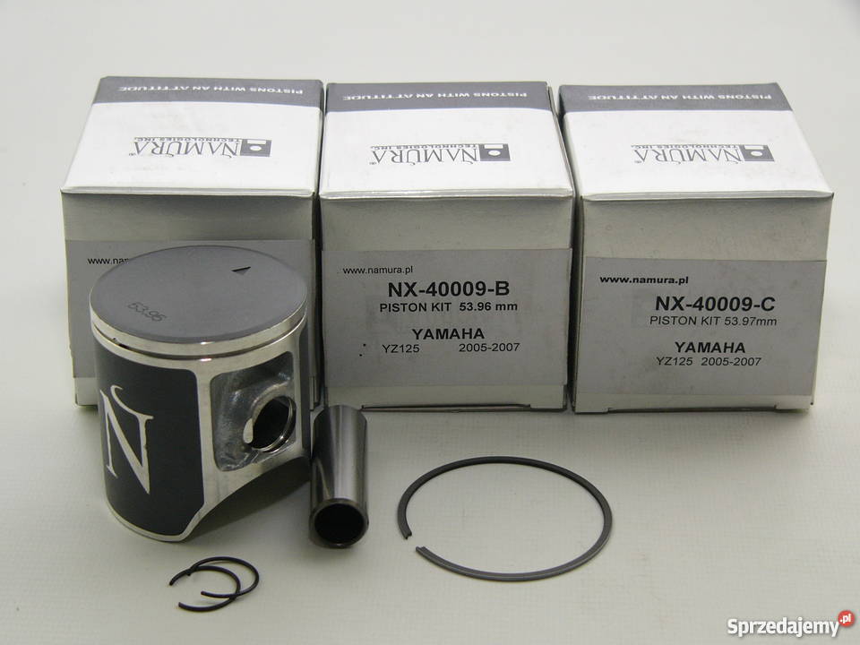 TŁOK komplet tłokowy NAMURA 5396 mm sel C YZ 125