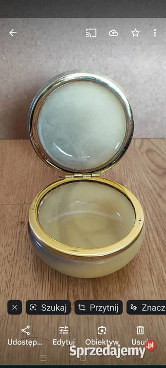 Puzderko alabaster szkatułka 8 zachodniopomorskie