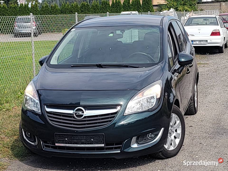 OPEL MERIVA 13 CDTI welurowa tapicerka Leszno
