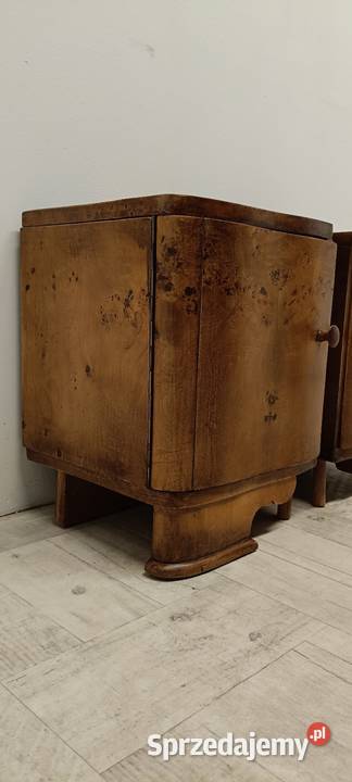 szafki nocne nakastliki arts deco stare vintage Nocne Radomsko