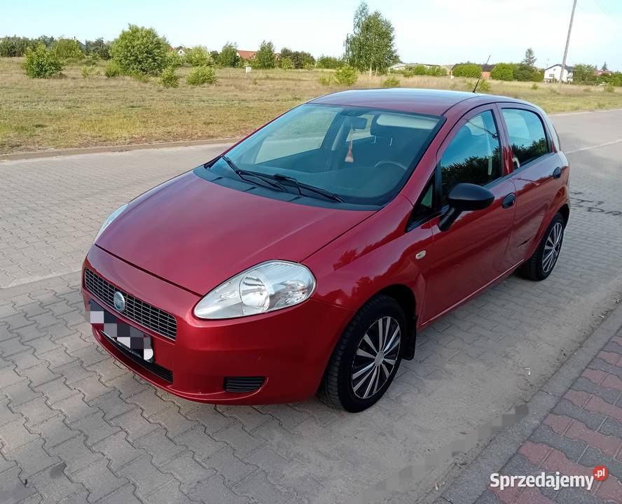 Fiat Grande Punto 2007r 12 benzyna City ABS Sochaczew
