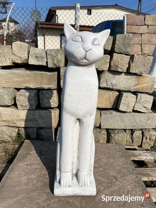 KOT EGIPSKI Rzeźba Ogrodowa Figurka Betonowa Legionowo