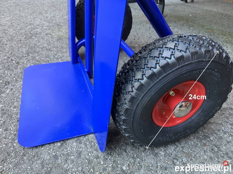 Polski solidny Wózek transportowy magazynowy Mogilany
