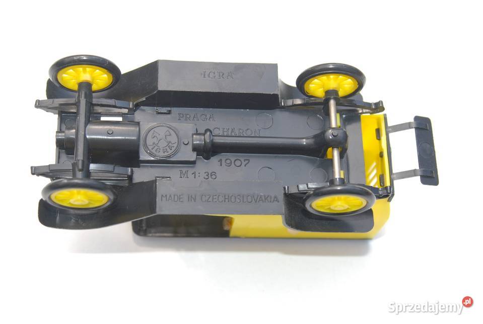 Stara zabawka samochód Igra praga charon 1907 Numizmatyka