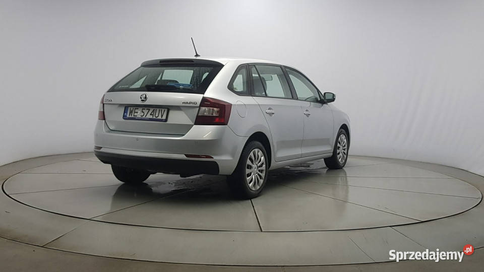 koda RAPID 10 TSI Ambition Z Polskiego Salonu kurtyny powietrzne Warszawa