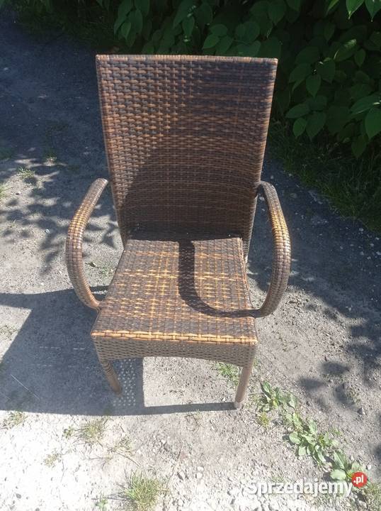 Krzesło wiklinowe stan Siemianowice Śląskie