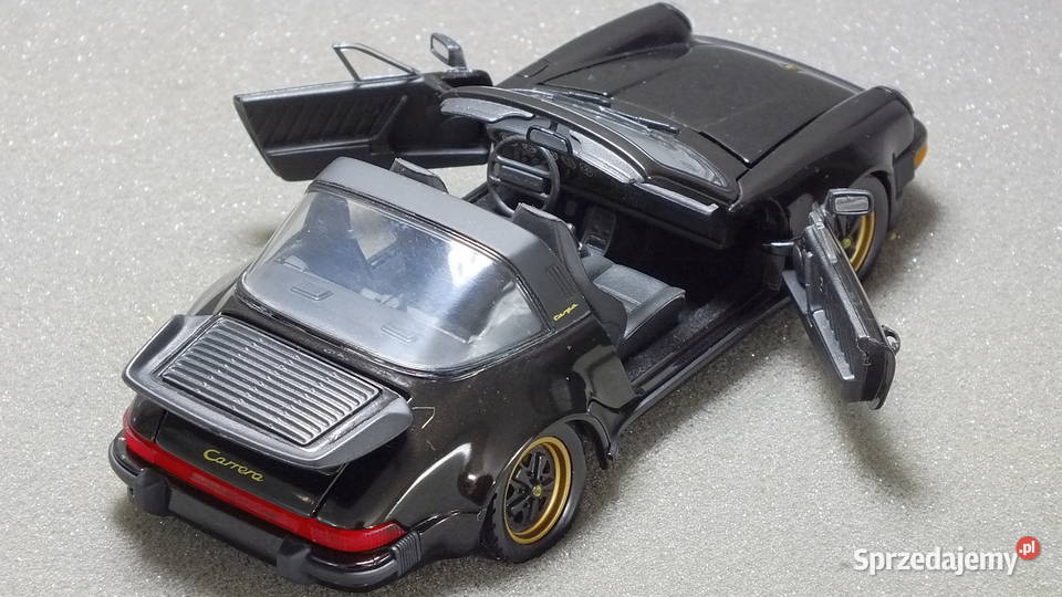 Franklin Mint 1988 Porsche 911 bez dachu 124 Lubin