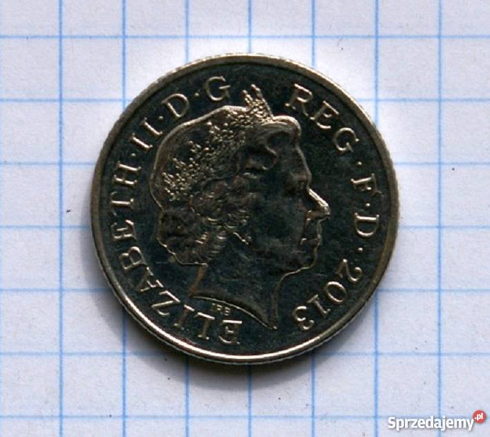 10 PENSÓW TEN PENCE 2013 WIELKA BRYTANIA Piszczac