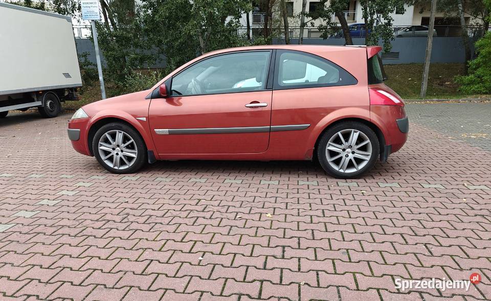 Renault Megane 2 coupe 20 benzyna xenon klima 135KM mazowieckie sprzedam
