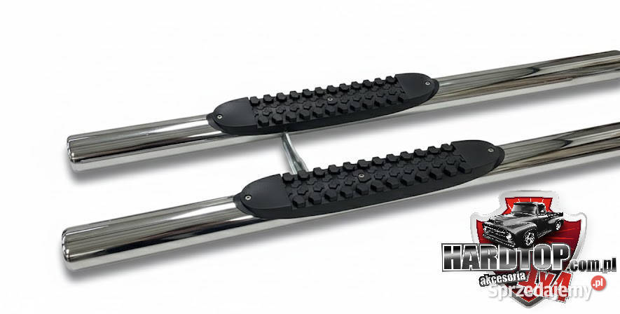 Stopnie boczne z nakładkami SsangYong Musso 2018 Motoryzacja Pasłęk