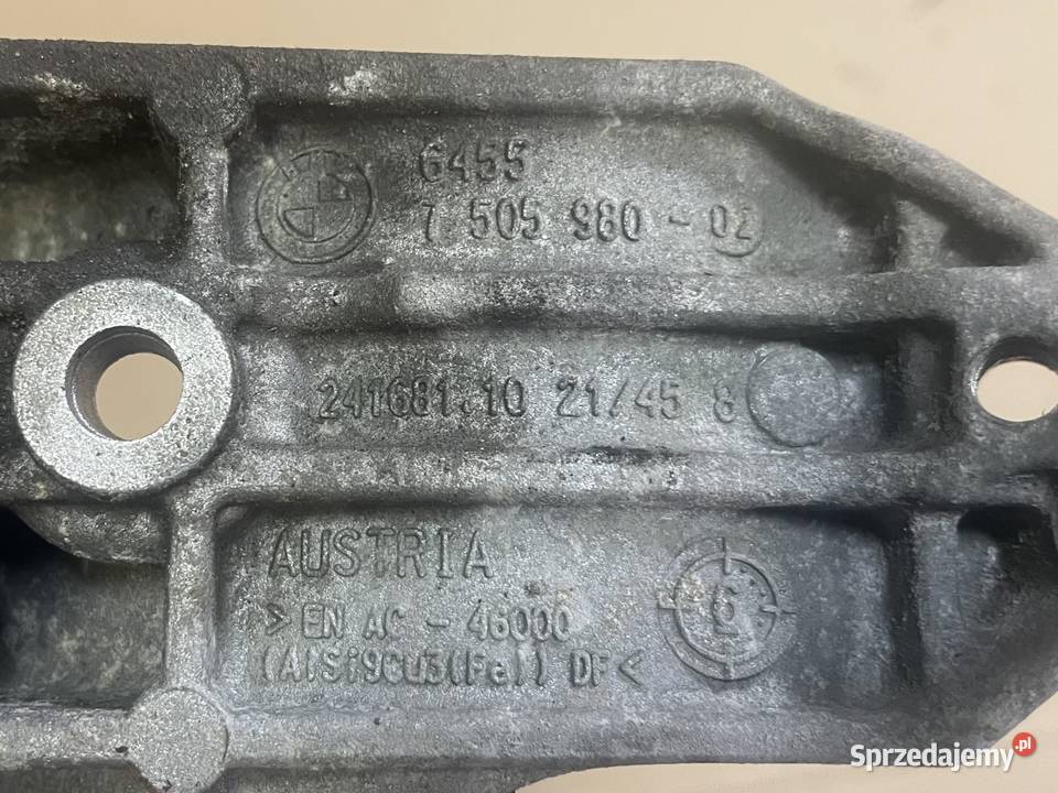 7505980 łapa kompresora klimatyzacji bmw 1 e81
