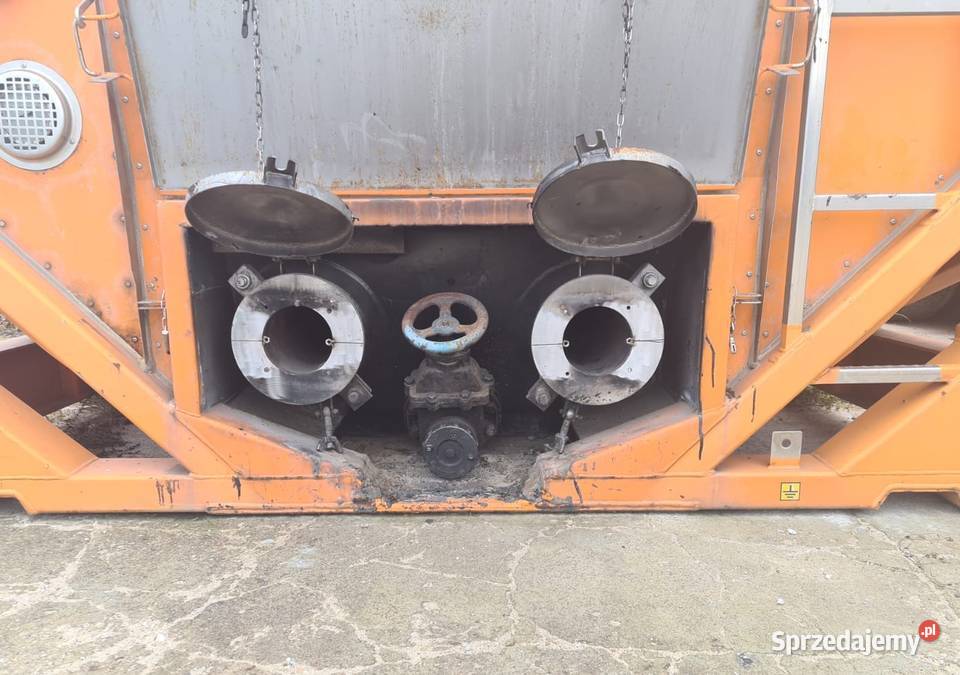 20FT cysterna kontenerowa do bitumu CIMC 25000 L Biznes i Przemysł