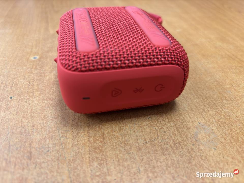 Głośnik bezprzewodowy JBL GO 4 Bluetooth Red Słuchawki i głośniki