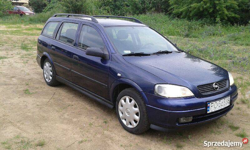 astra 2 kombi niebieski Opel sprzedam