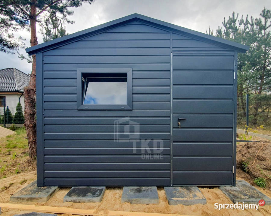 Schowek Domek Ogrodowy 3x3m Okno Pcv Drzwi Mrągowo