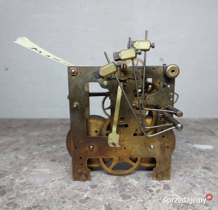 M159 Mechanizm starego zegara ściennego Gustav pomorskie