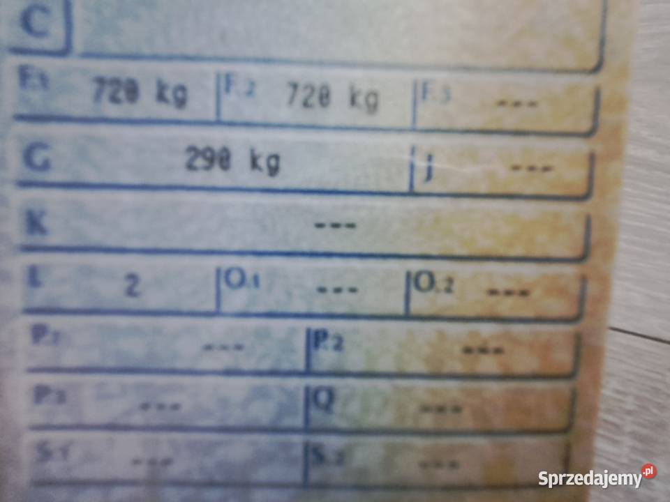 Przyczepka Samochodowa WIOLA Silezia TANDEM Grodków