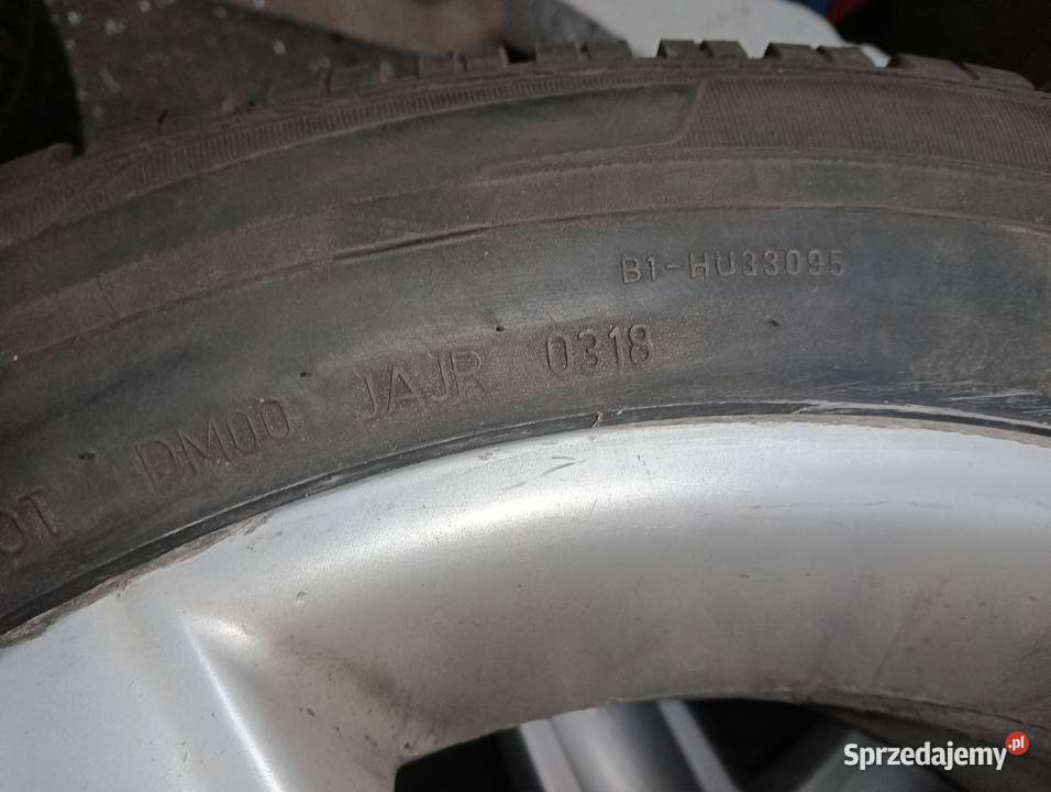 225 55 17 zima 2 7mm 225 dolnośląskie Dzierzków sprzedam
