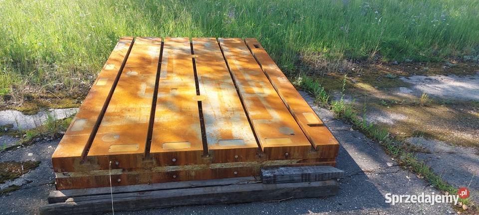 Płyta z rowkami teowymi 3500x2250x300mm Produkcja śląskie Lubliniec