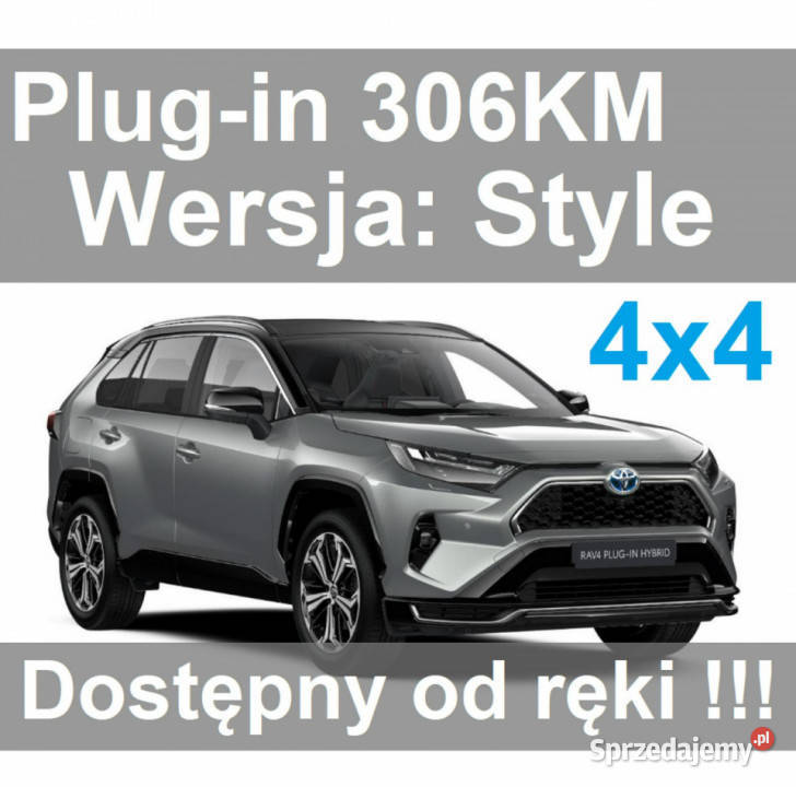 Toyota RAV4 Plugin 4x4 306 Selection SuperNiska hybryda Szczecinek