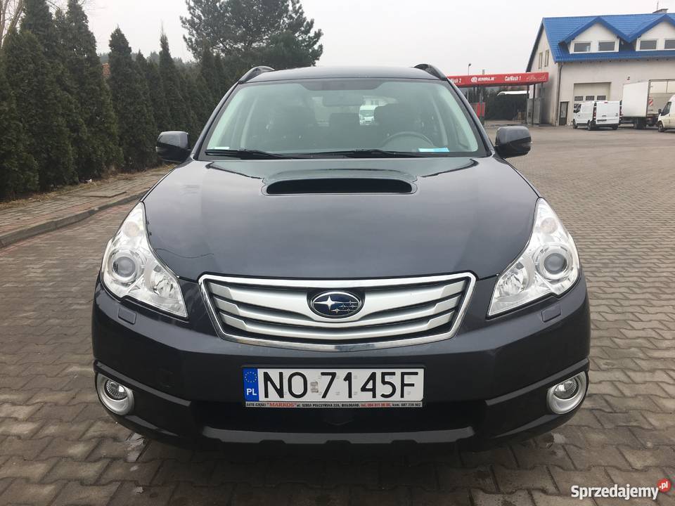 Subaru Outback 2010 salon Polska bezwypadek isofix Olsztyn