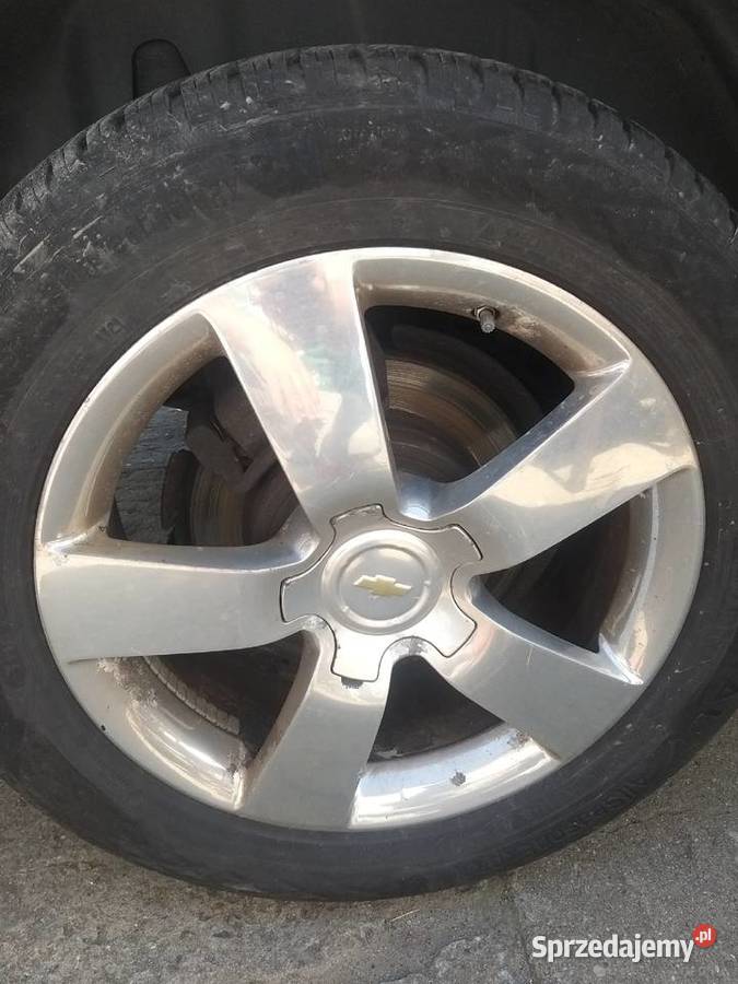 KOMPLET FELG Z OPONAMI 18 5X115 CHEVROLET wielkopolskie Kawnice
