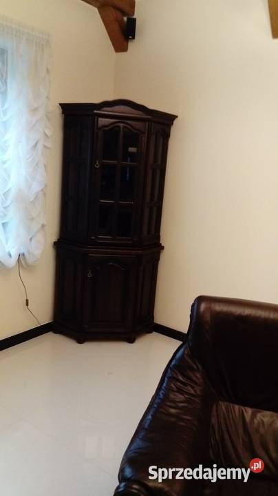 Witryna Narożna 70 Orzech Włoski Ciemny Wenge 199cm Orło sprzedam