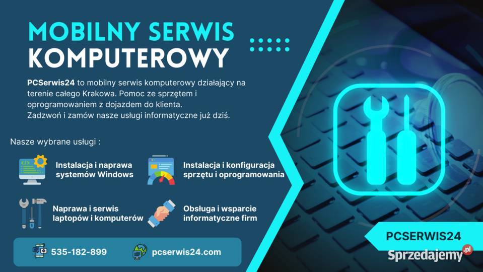 Pogotowie Komputerowe Serwis i Naprawa Laptopów małopolskie Kraków
