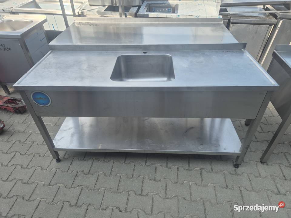 Zlew Gastronomiczny 1 Komorowy z Półką 1706085 B wielkopolskie Ostrów Wielkopolski
