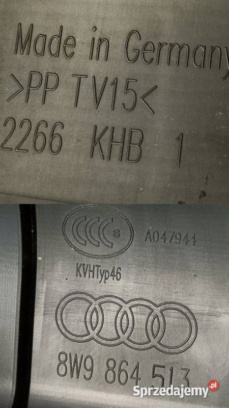 AUDI A4 B9 KOMBI OSŁONA PROGU BAGAŻNIKA CHROM Pleszew