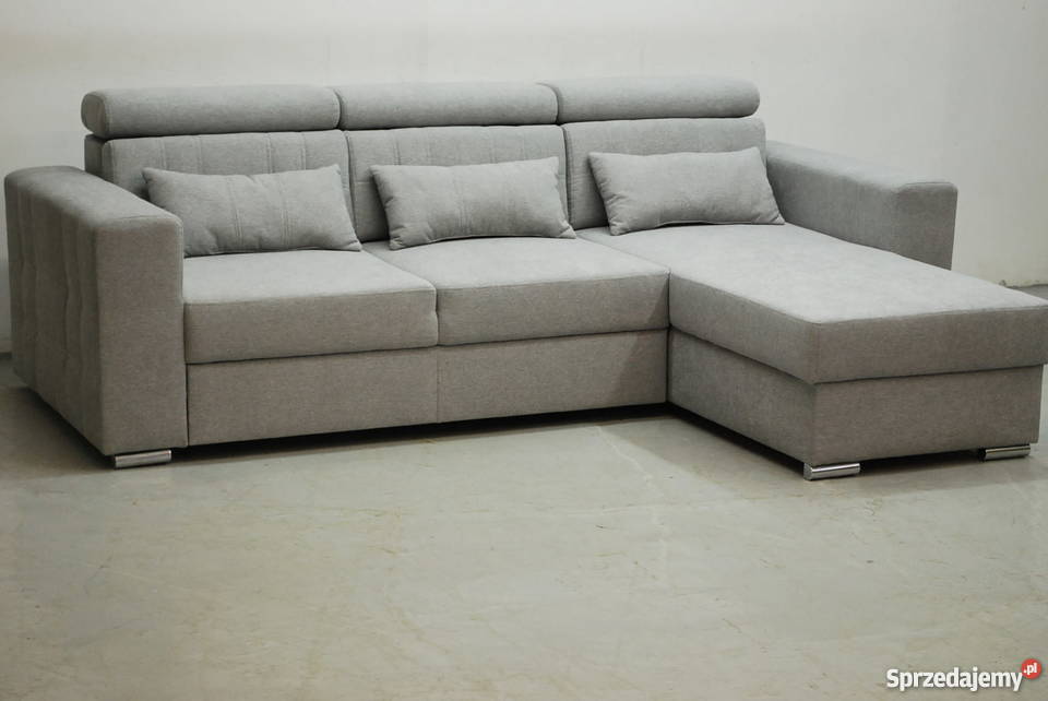 NAN DESIGN NOWOCZESNY NAROŻNIK z fspania pojemn Poznań